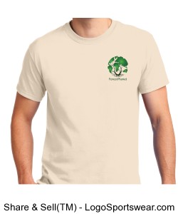 100% cotton t-shirt Design Zoom